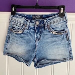 Silver Jeans Suki Shorts 25